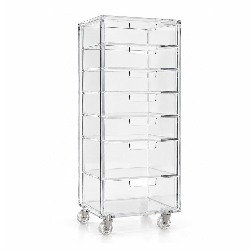 Gaveteiro Organizador Móvel 7 gavetas- H=65cm
