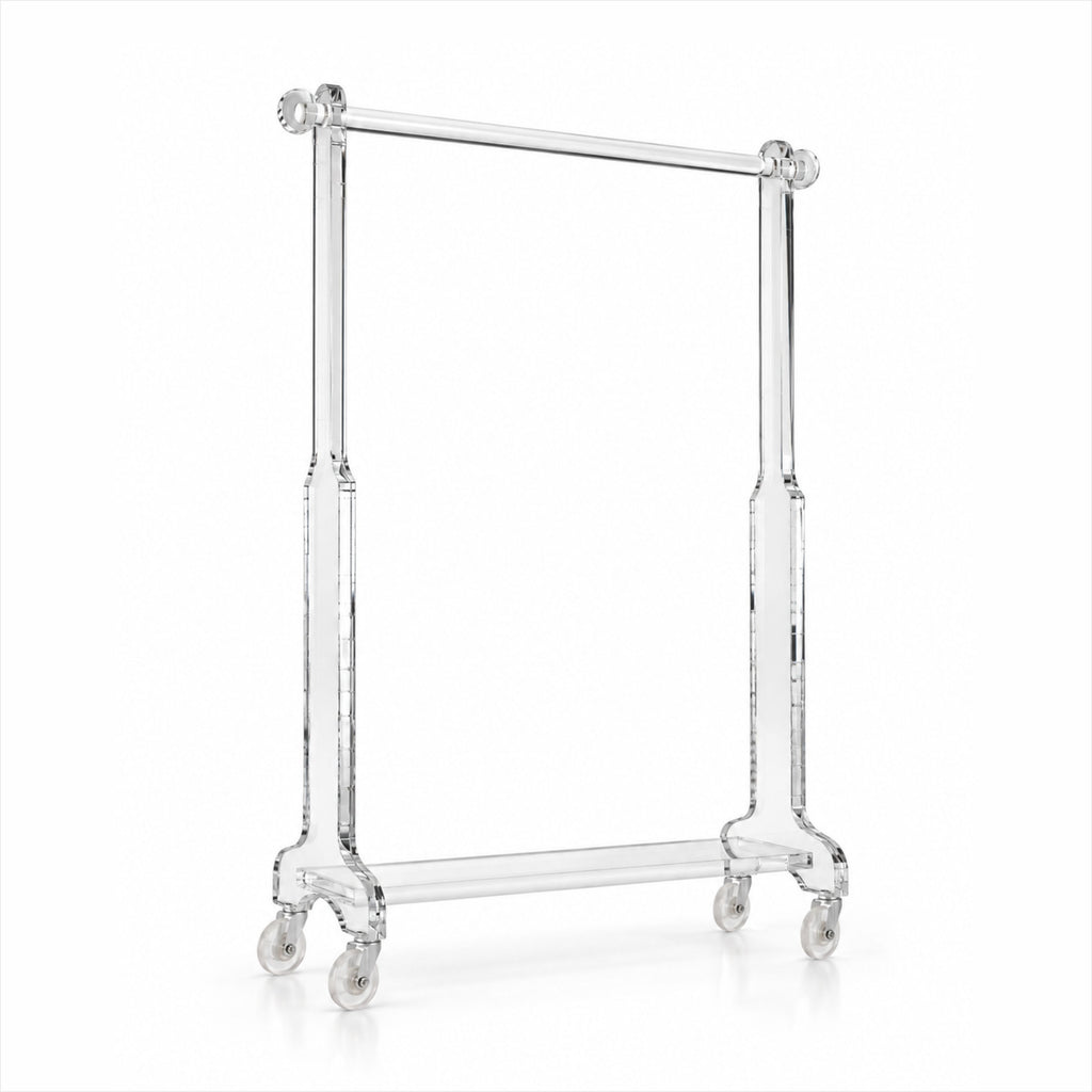 Arara LEV com Rodízios | Acrílico Cristal