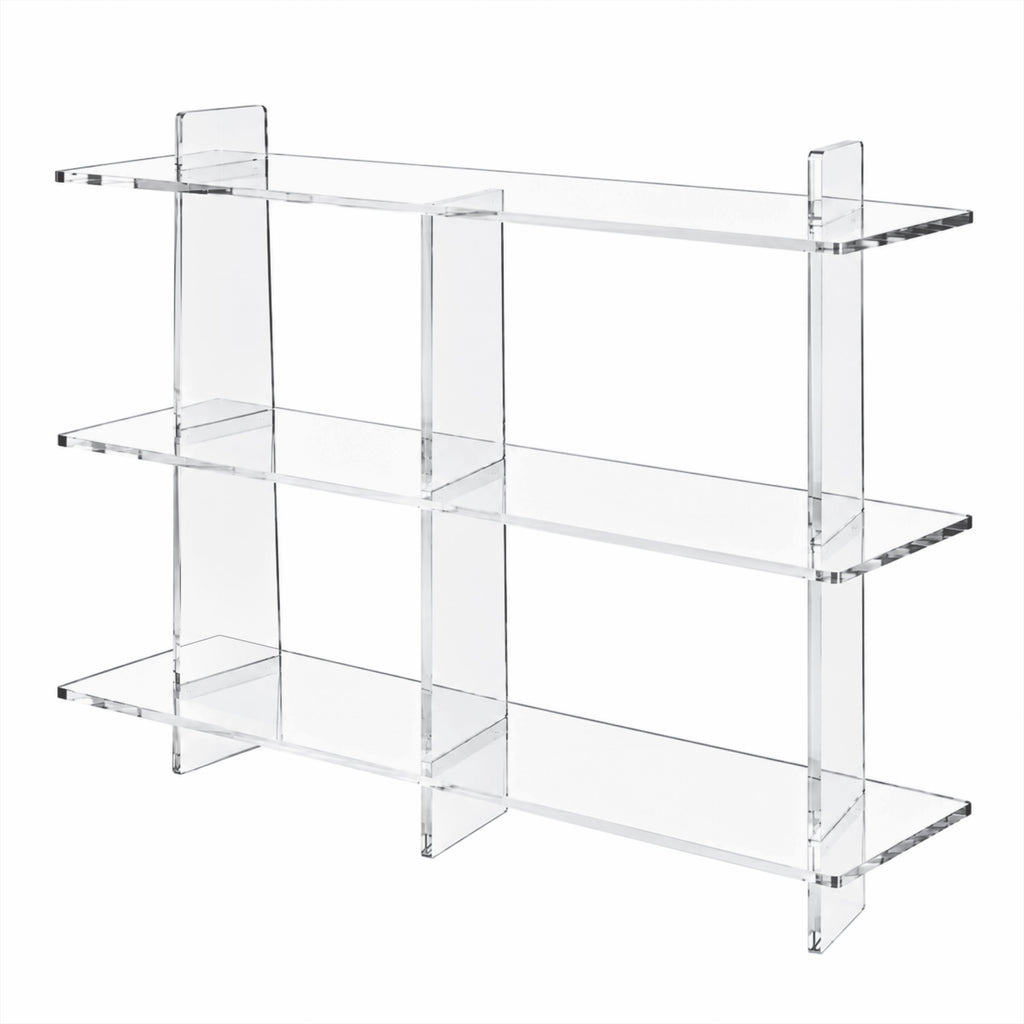 Aparador SLIM 3 Prateleiras em Acrílico Cristal
