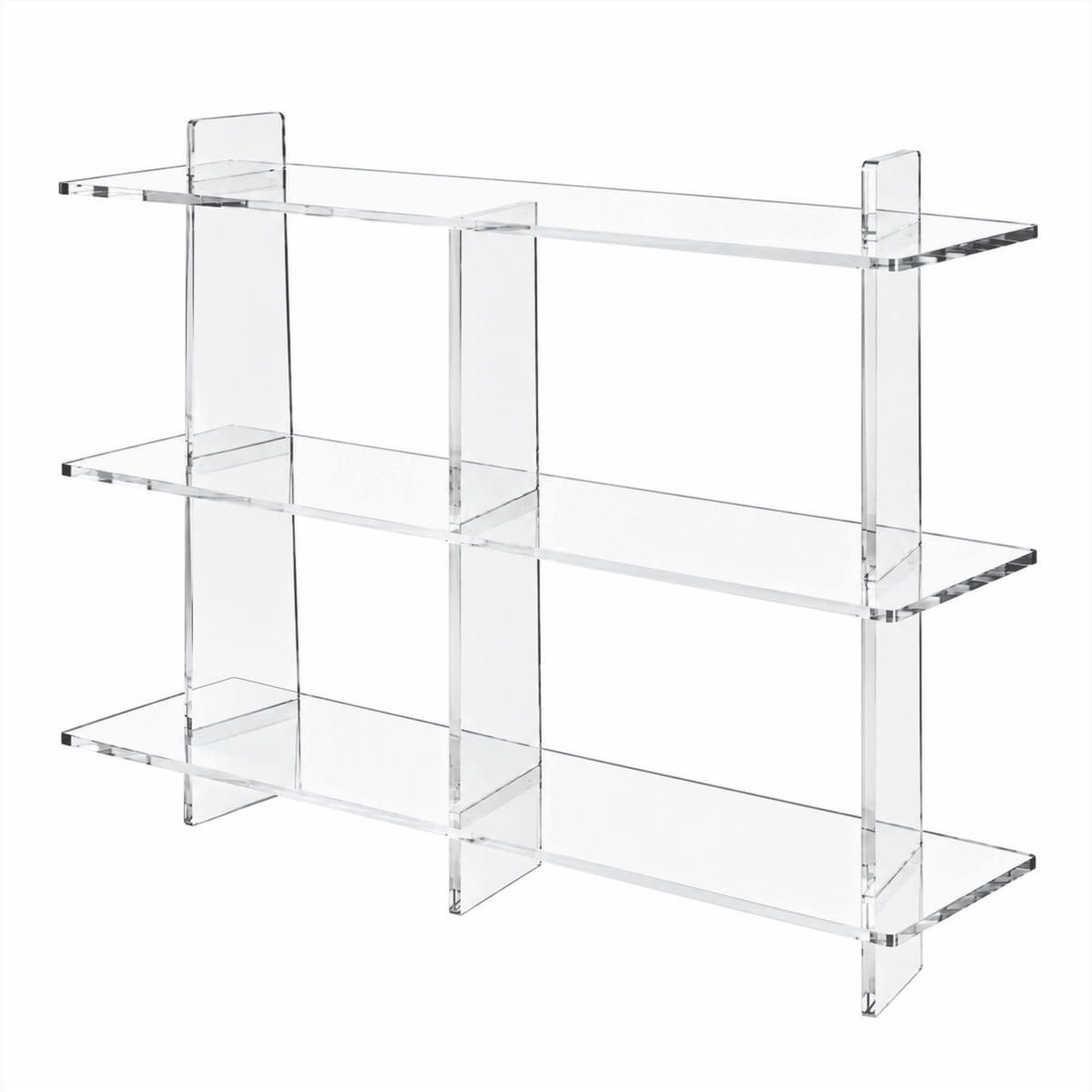 Aparador SLIM 3 Prateleiras em Acrílico Cristal