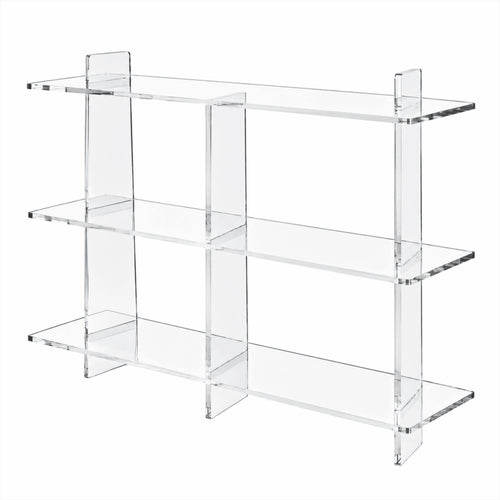 Aparador SLIM 3 Prateleiras em Acrílico Cristal