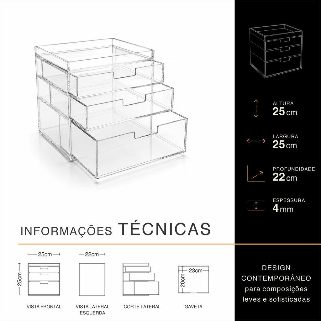 Organizador Gaveteiro | Modelo 3