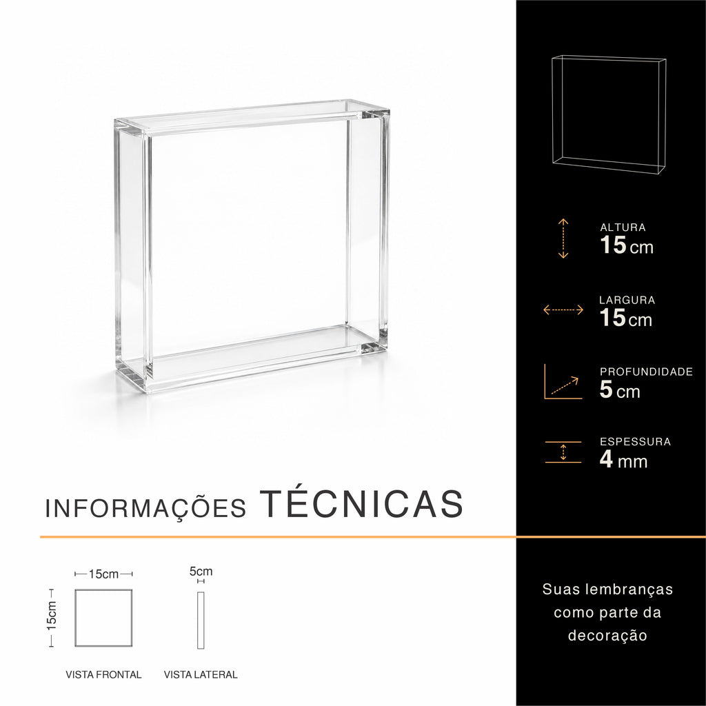 Moldura Quadro | Mesa e parede