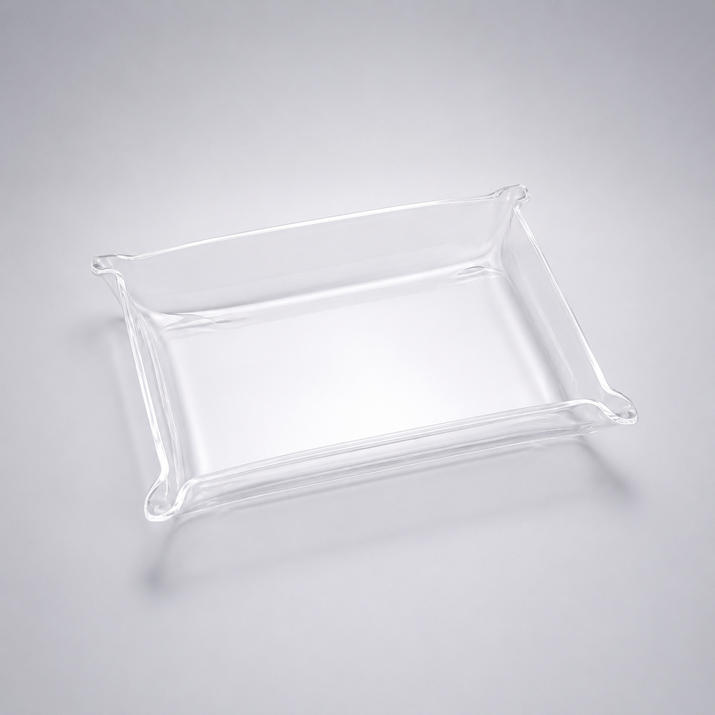 Bandeja para Acessórios em Acrílico Cristal