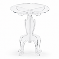 Mesa de Canto Provençal em Acrílico Cristal